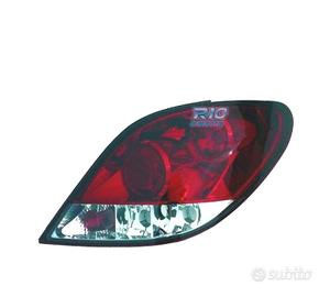 FANALI PEUGEOT 207 06-12 ROSSO CROMATO