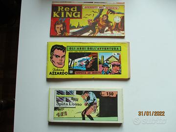 Red King-Johnny Azzardo Il Santo fumetti strisce