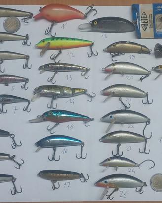 esche artificiali pesca rapala spinning