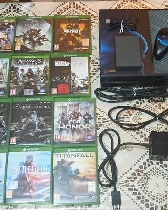Xbox One 500GB + HDD Seagate 1TB + 29 Giochi 