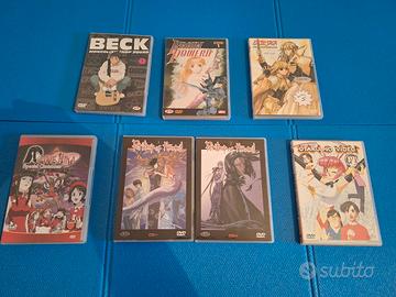 DVD anime cartoni animati giapponesi