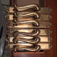 maniglie ottone porte 