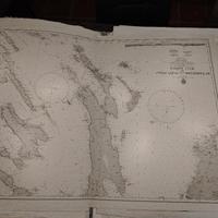 lotto di 244 carte nautiche 