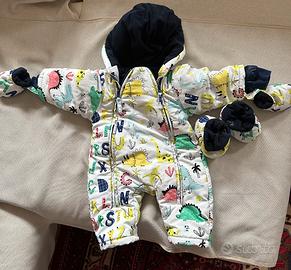 Tuta da neve neonato 3-6 mesi