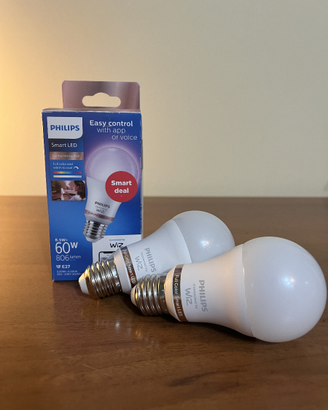 3 Lampadine Smart multicolore WiFi