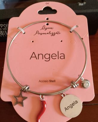 bracciale con iniziale 
