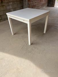 tavolo da cucina bianco ikea allungabile 90x90