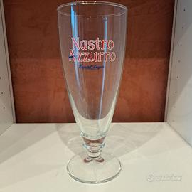 Flute Birra Nastro Azzurro Grande 0,4 #Vintage