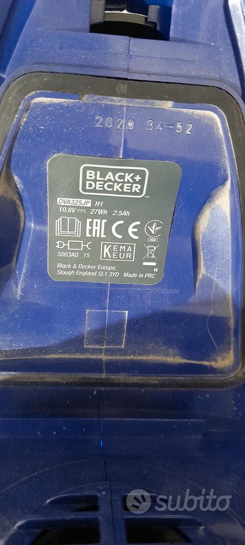 Black & Decker Aspirabriciole Mini Aspirapolvere senza Fili 10.8V