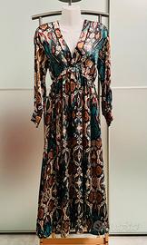 Vestito midi satinato tg xs Zara