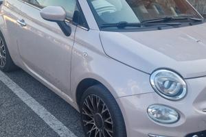 fiat 500c rosa perla 