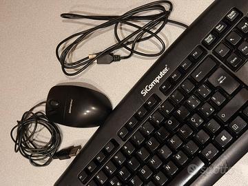 Set tastiera + mouse USB marca SiComputer