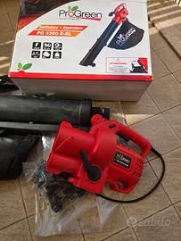Soffiatore, aspiratore, trituratore foglie 3300W
