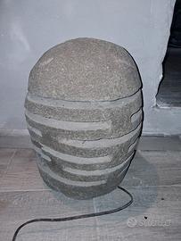 Lampada pietra 
