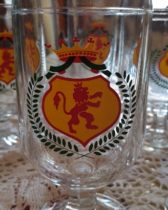 Calici birra Nutella vintage anni 80
