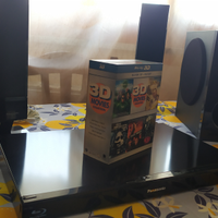 Home theater con lettore dvd/ bluray 3d panasonic