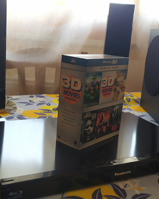 Home theater con lettore dvd/ bluray 3d panasonic