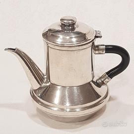 Christian Dior Caffettiera Teiera Argentata Rara