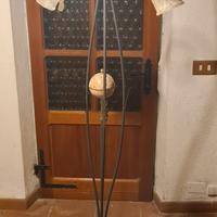 Lampada da terra piantana stile antico
