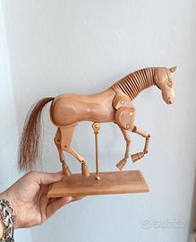 Cavallo articolato manichino professionale disegno