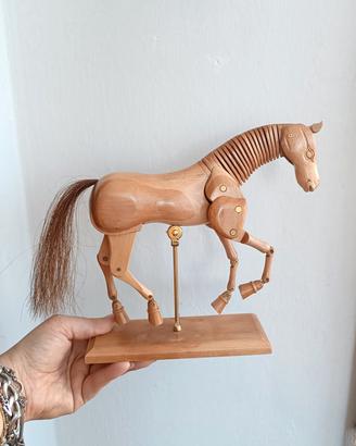 Cavallo articolato manichino professionale disegno