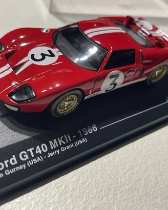 ford gt40 1/43 Le Mans 1966 IXO