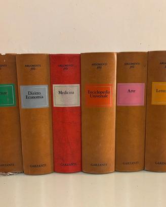 Enciclopedia Garzanti Vintage "Argomenti Più"