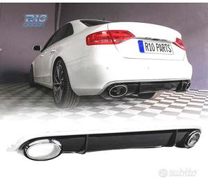 DIFFUSORE AUDI A4 B8 07-11 LOOK RS4
