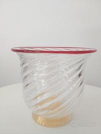 Elegante vaso Seguso, Murano, anni 1970