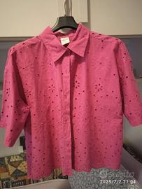 camicetta rosa fucsia nuova