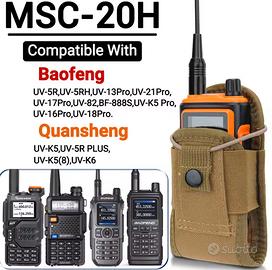 Custodia Cover da cintura per Radio Baofeng