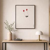 Quadro Dipinto Minimal dimension 30x40