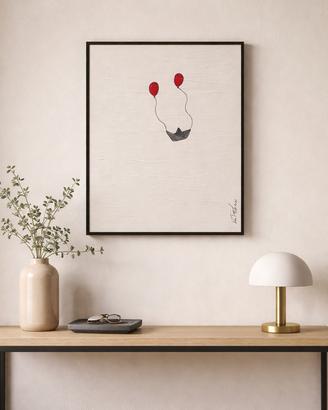 Quadro Dipinto Minimal dimension 30x40