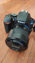 Reflex nikon D3500 con obiettivo Nikkor AF-P 18-55