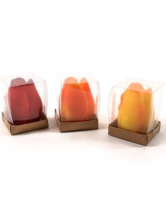 Candele a forma di fiore vari colori