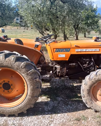 trattore gommato fiat 415 doppia trazione