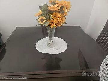 Tavolo con 4 sedie calligaris