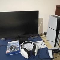 Playstation 5 + Monitor + Giochi