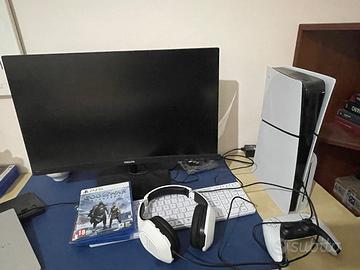 Playstation 5 + Monitor + Giochi
