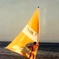 TAVOLA DA WINDSURF BIC CON VELA 