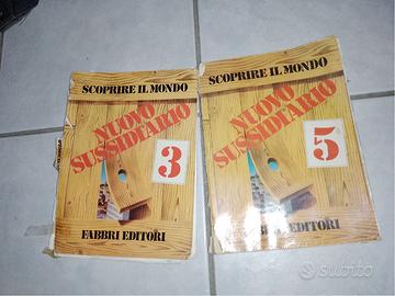 Scoprire Il mondo - sussidiario scuola 1980
