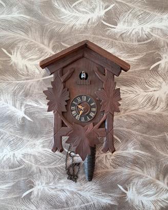Orologio Cucù Antico Foresta Nera (Germania)
