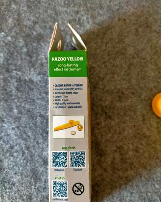 Kazoo giallo
