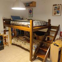 Letto a castello/soppalco artigianale