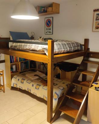 Letto a castello/soppalco artigianale