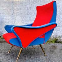 Poltrona vintage Stile Lady Zanuso 