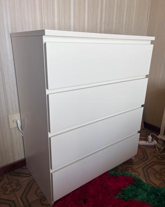 VENDUTO  / Cassettiera  IKEA MALM 4 cassetti