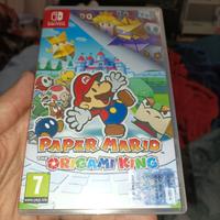 Paper mario origami king Nintendo switch