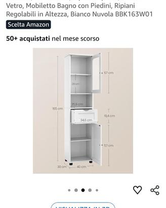 Armadio lavanderia/bagno