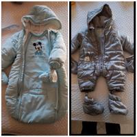 Abbigliamento n.2 tutone sacco neonato 1e 3-6 mesi